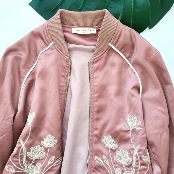 American threads blush bomber jacket - Picture 10 of 10